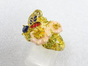 色石　指輪(18号)